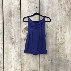 Lululemon | Graceful Flow purple yoga top